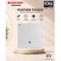 Anchor Roma Urban Smart Touch Switch 16A 1Channel - White, Fits in Anchor Roma Urban Plates Only, Compatible with Alexa, Google Assistant & Siri Anchor Roma Urban Smart Touch Switch 16A 1Channel - White, Fits in Anchor Roma Urban Plates Only, Compatible with Alexa, Google Assistant & Siri