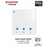 Anchor Roma Urban Smart Touch Switch Fan Regulator 100W, , Fits in Anchor Roma Urban Plates Only, Compatible with Alexa, Google Assistant & Siri