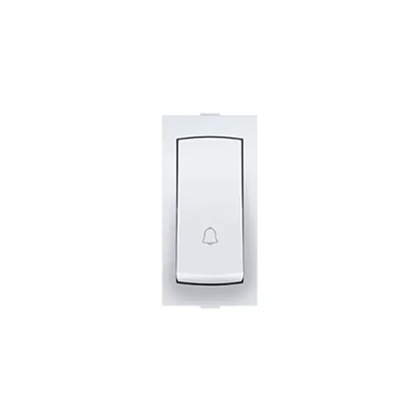 Anchor Ziva Bell Push Switch, 1M Bell Switch (68003)