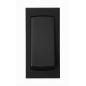 Anchor Ziva 6A  Switch, 1 Module , 68001B-  black