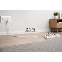 7 plus 7 socket Power strip extension board with fuse and Long cord 7 plus 7 socket Power strip extension board with fuse and Long cord