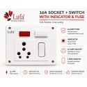 16 amp Combined Box with Indicator and Fuse
