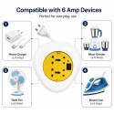6A Universal Extension Board 4in1 With Indicator 6A Universal Extension Board 4in1 With Indicator