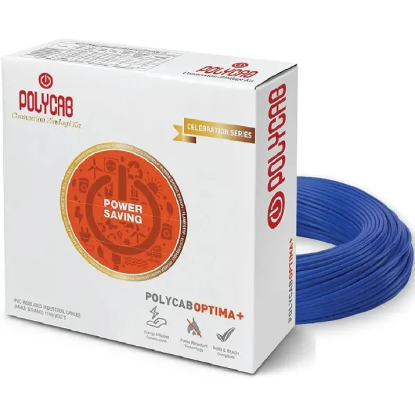 Polycab Optima+ Housing Copper Wire - 1.5mm, LFFR, 90m