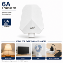 Lufa 6A 3 Pin PlugTop Lufa 6A 3 Pin PlugTop