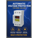 Automatic Voltage Protector Device for Home - 63A, 230V