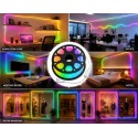 Average 48LED 12M Rope Light RGB Colour