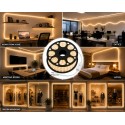 Average 120LED 12/M Rope Light WARM WHITE Colour Average 120LED 12/M Rope Light WARM WHITE Colour