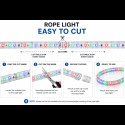 MITJ Rope Light | MultiColor | 33 Meter MITJ Rope Light | MultiColor | 33 Meter