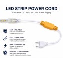V5 50M 2835-240LED Warm White Rope Light
