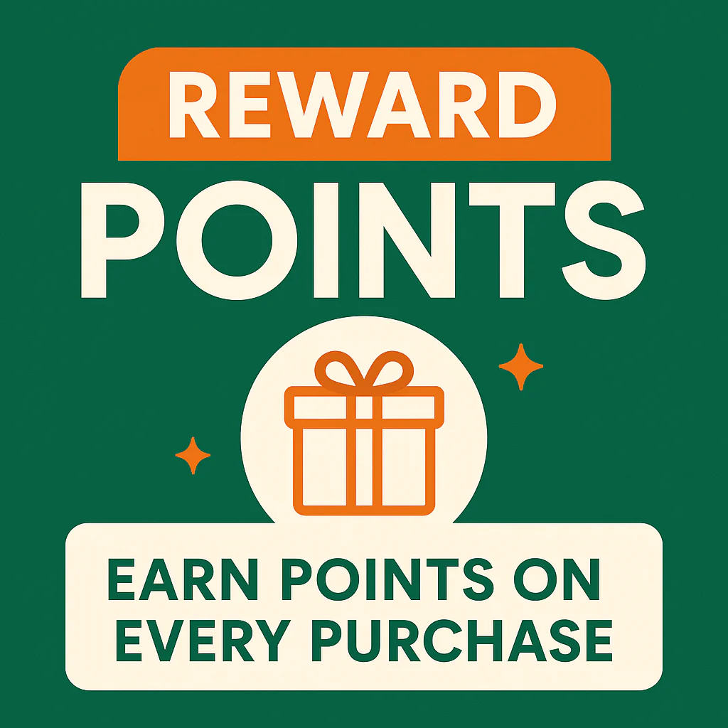Reward Points with Each Purchase